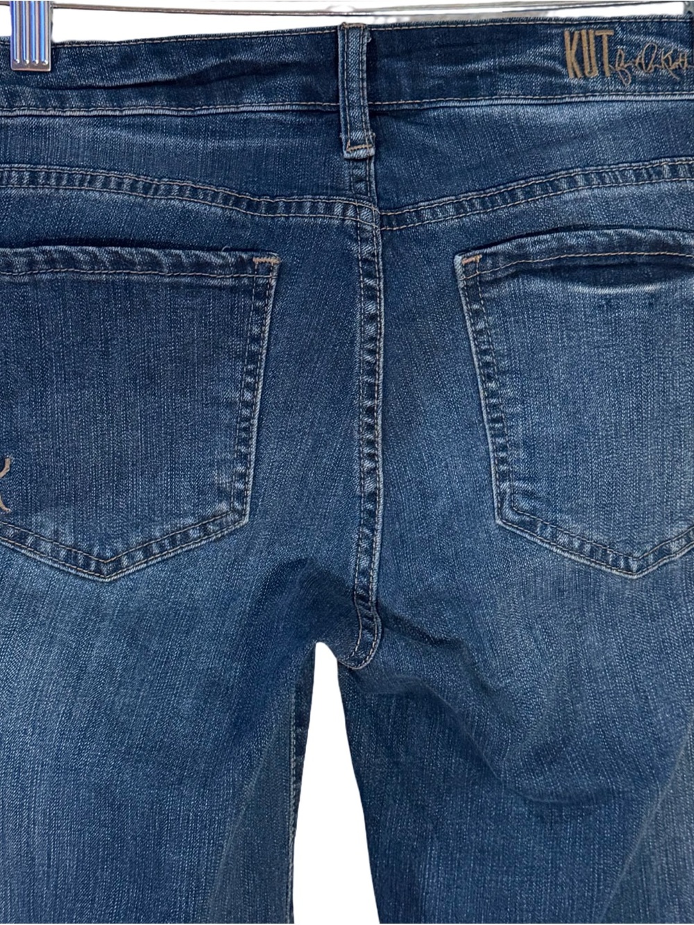 Kut from the Kloth Mid Rise Kloth Katy Ankle Straight Leg - Picture 9 of 9